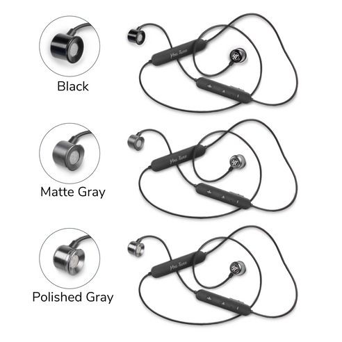 Adjustable Earplug & Wireless Bluetooth<sup>®</sup> Earphone Package